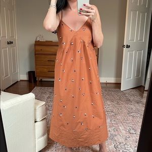 Women's Spaghetti Strap Embroidered Dress - Universal Thread